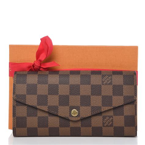 lv sarah wallet damier